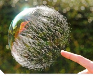 Buborékpukkasztás